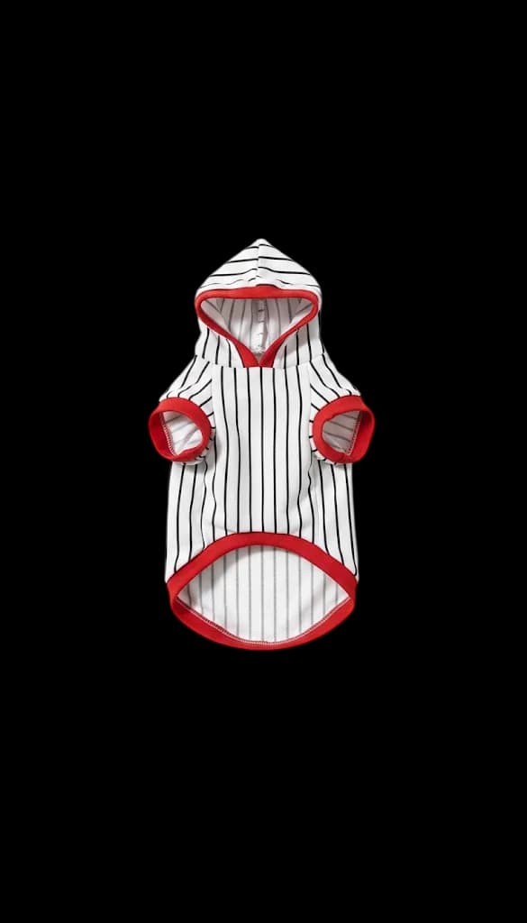 Sudadera "Jonrón Deportivo" - Blanco y Rojo